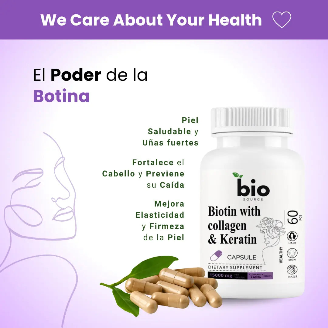 Beneficios de la Biotina - Bio Source