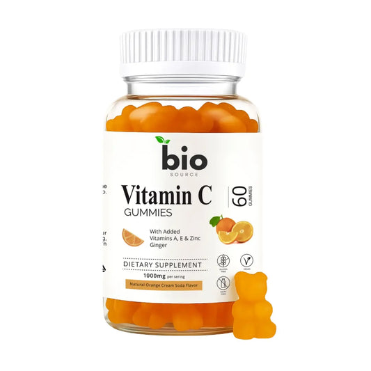 Vitamina C 1000mg por Porción Especial para los Niños en la familia Snack Delicioso y Saludable - Bio Source