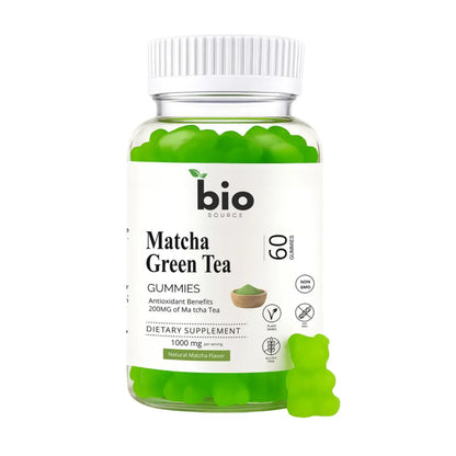 Matcha Gomitas 200mg Sabor Natural - Bio Source