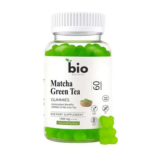 Matcha Gomitas 200mg Sabor Natural - Bio Source