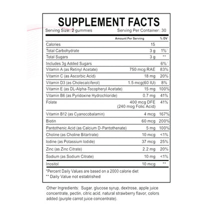 Gomitas Multi Vitamínicas Esenciales para Mujeres - Bio Source